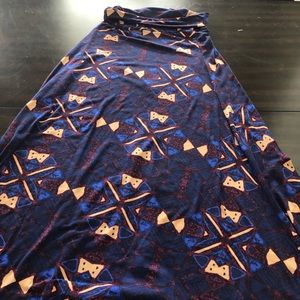 LuLaRoe maxi skirt